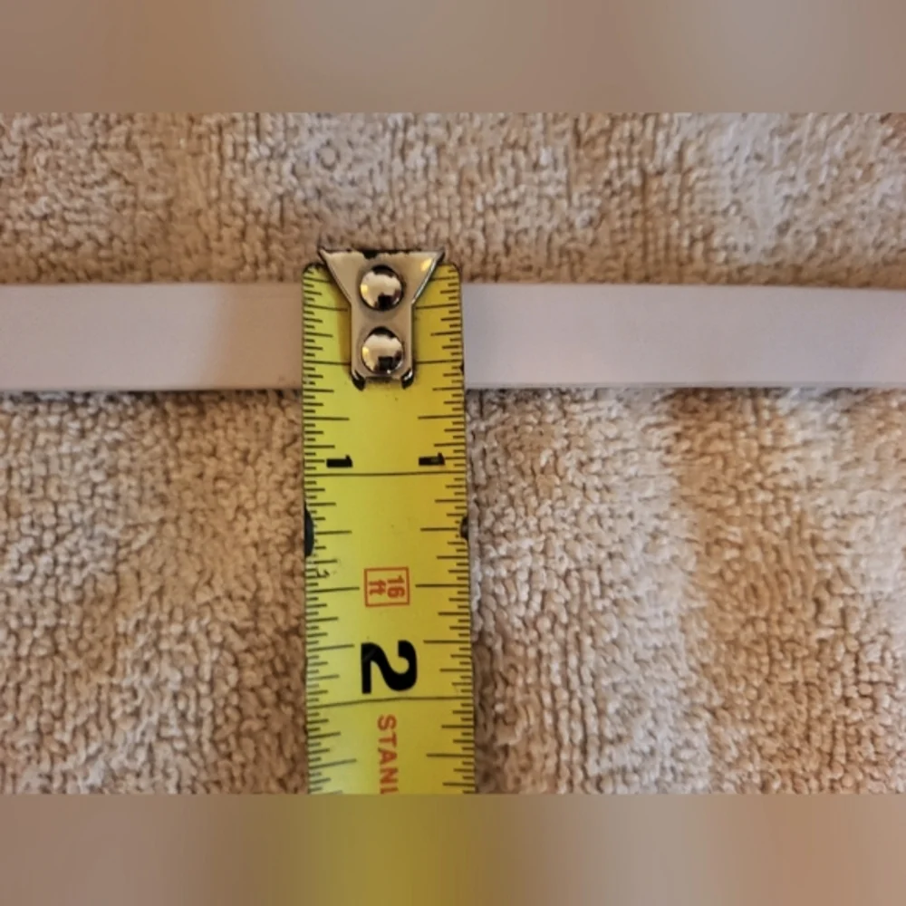 Light Pink and Gold‎ Leather Belt with Rectangular Buckle